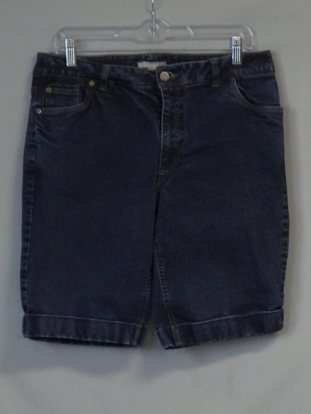 Woman Within Bermuda Jean Shorts